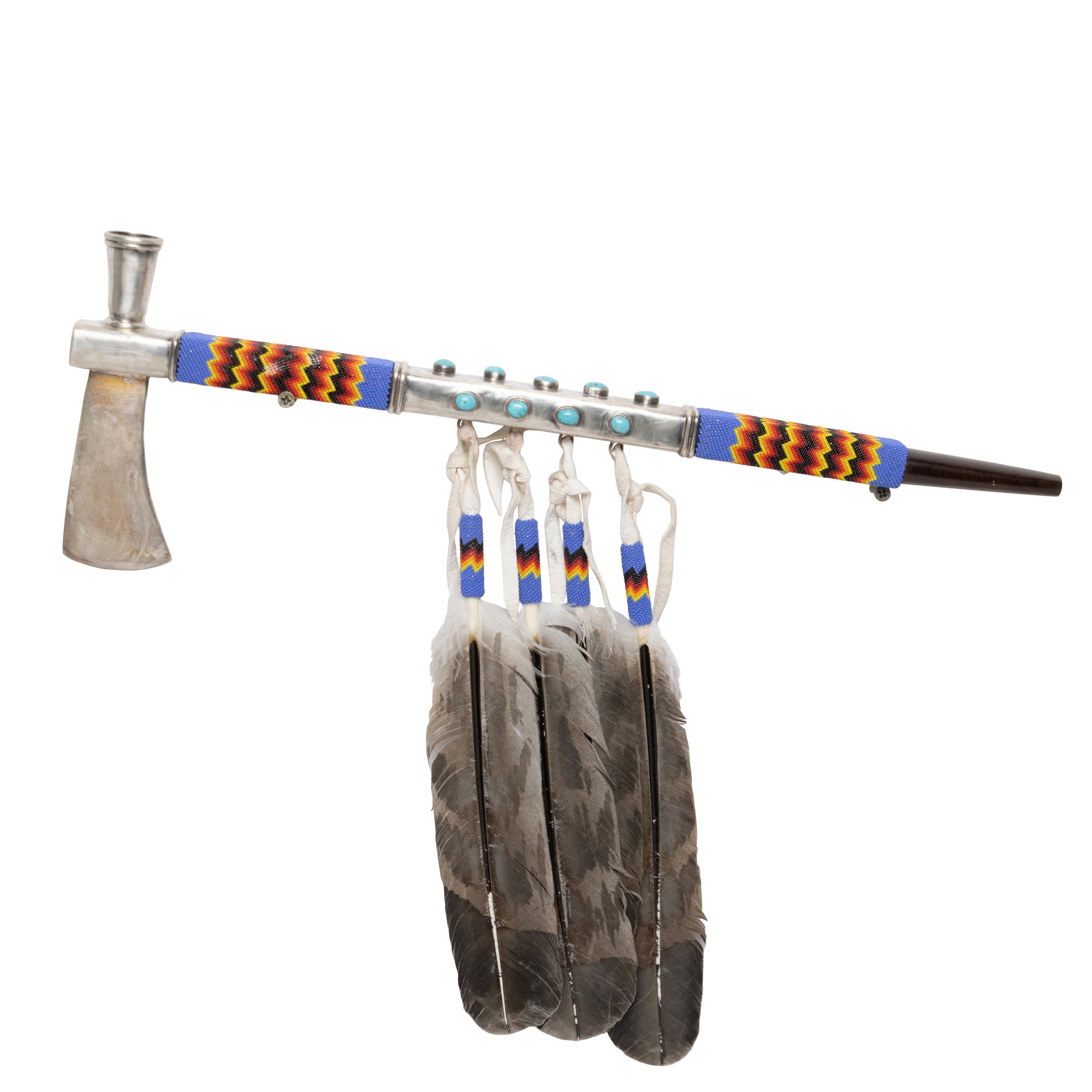 Lutz Whitebird Sterling Pipe Tomahawk