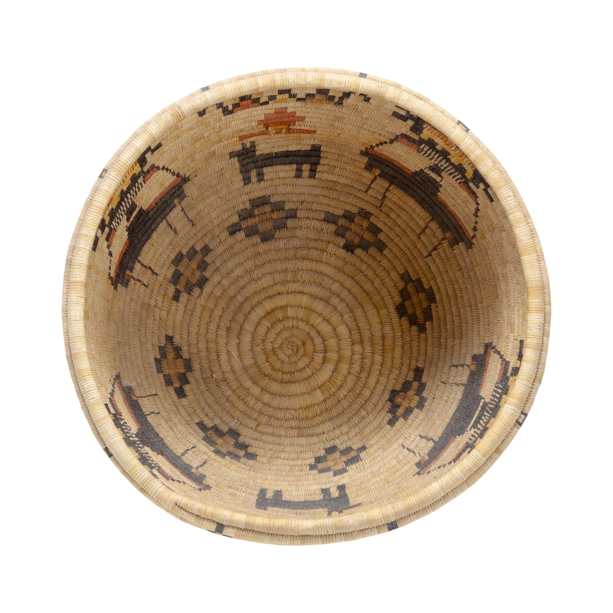 Large Hopi Pictorial Basket