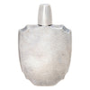 Silver Hammered Shield Flask, Furnishings, Barware, Flask