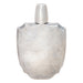 Silver Hammered Shield Flask, Furnishings, Barware, Flask