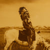 "An Oasis in the Badland" by Edward Sheriff Curtis Goldtone