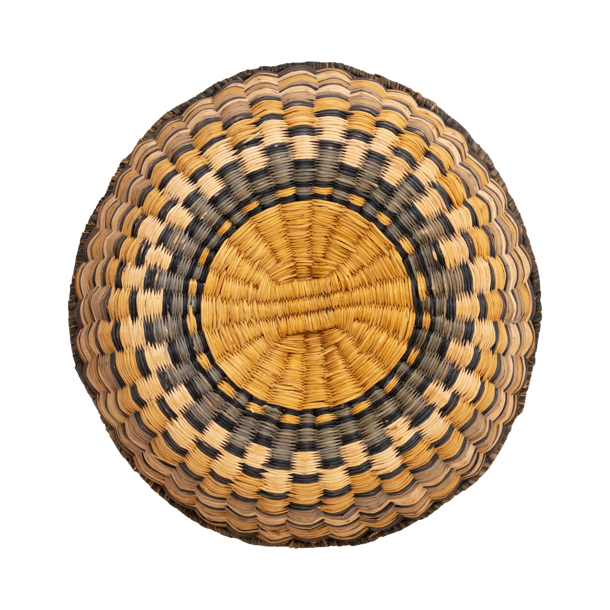 Hopi Wicker Peach Basket