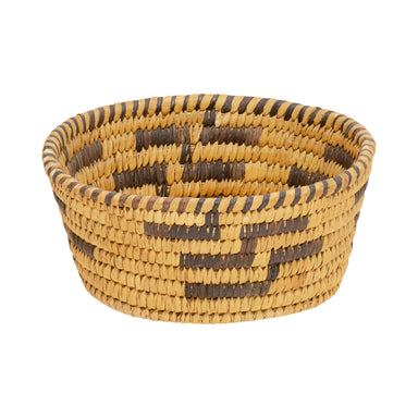 Pagapo Basketry Bowl, Native, Basketry, Vertical