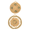 Alaskan Eskimo Coasters, Native, Basketry, Plate