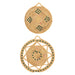 Alaskan Eskimo Coasters, Native, Basketry, Plate