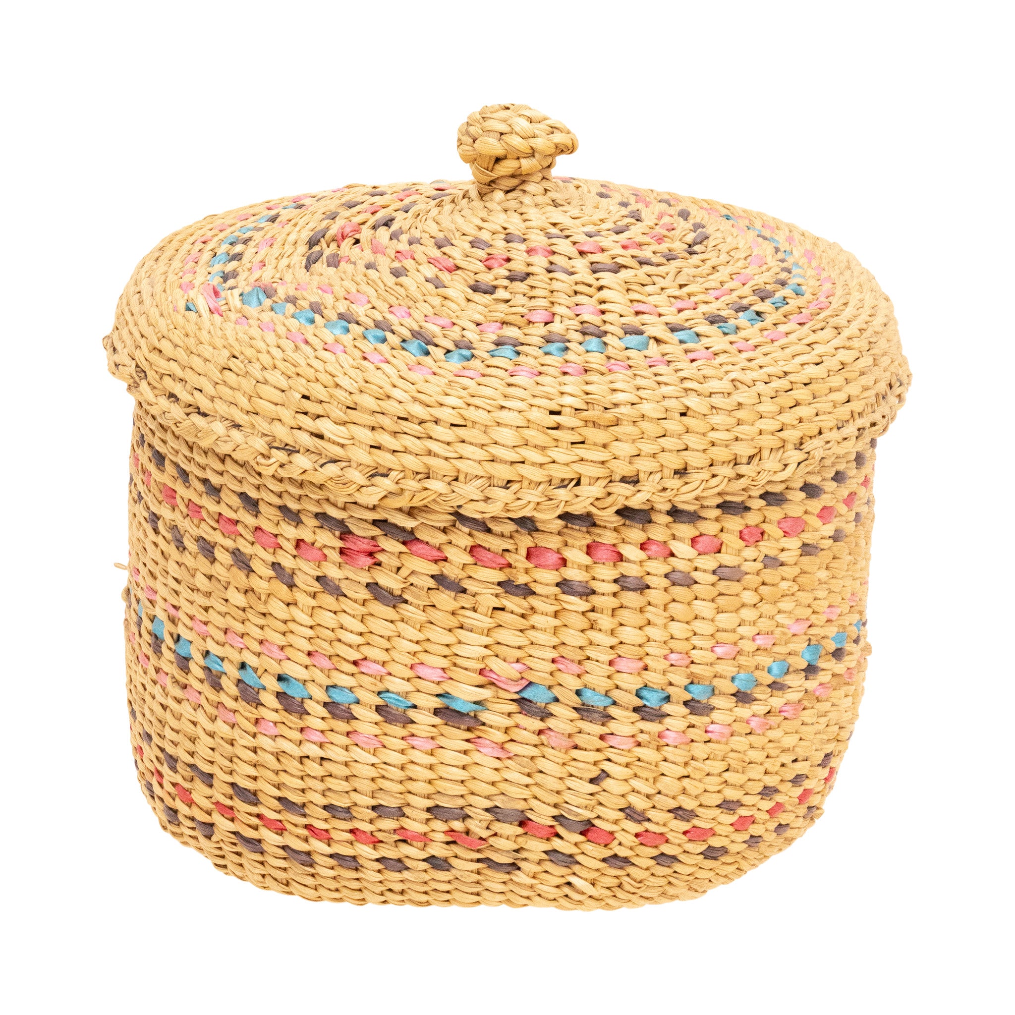 Quinault Lidded Basket