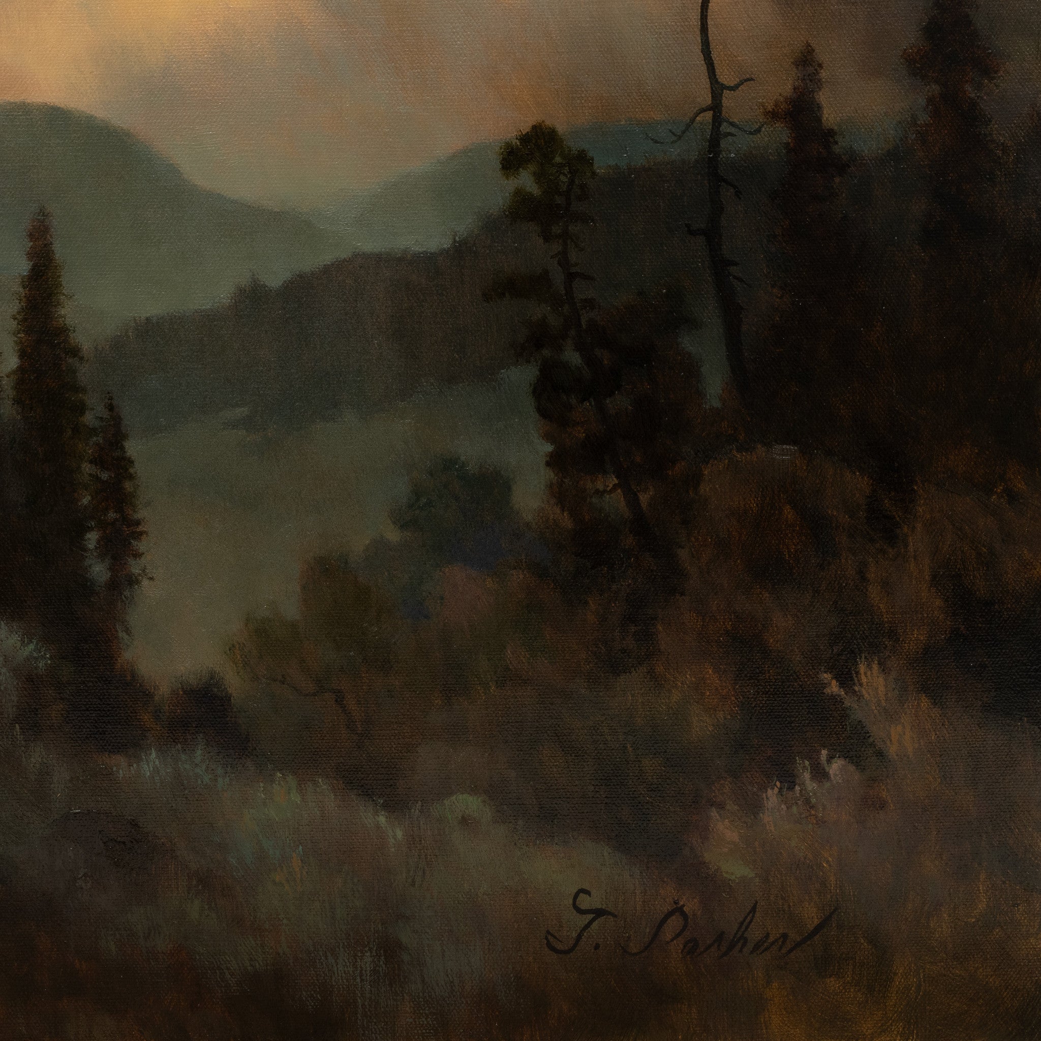 Evening in the Mountains by Greg Parker