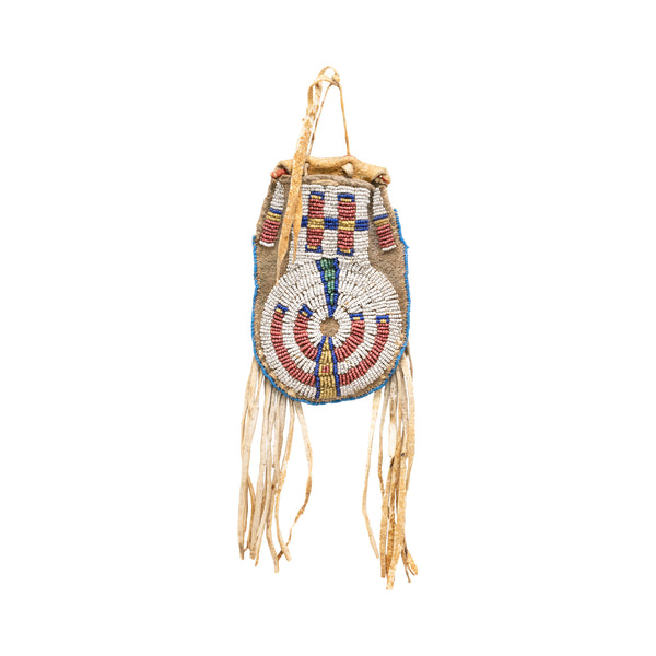 Sioux Beaded Pouch, Native, Bag, Pouch