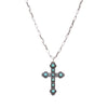 Navajo Turquoise Cross Necklace, Jewelry, Necklace, Native
