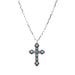Navajo Turquoise Cross Necklace, Jewelry, Necklace, Native