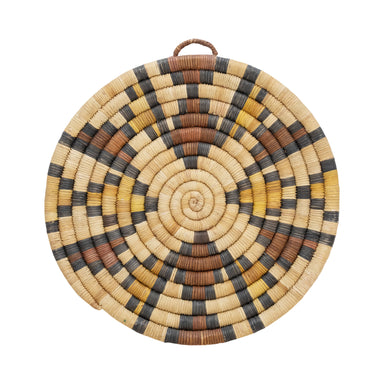 Hopi Plaque, Native, Basketry, Plate