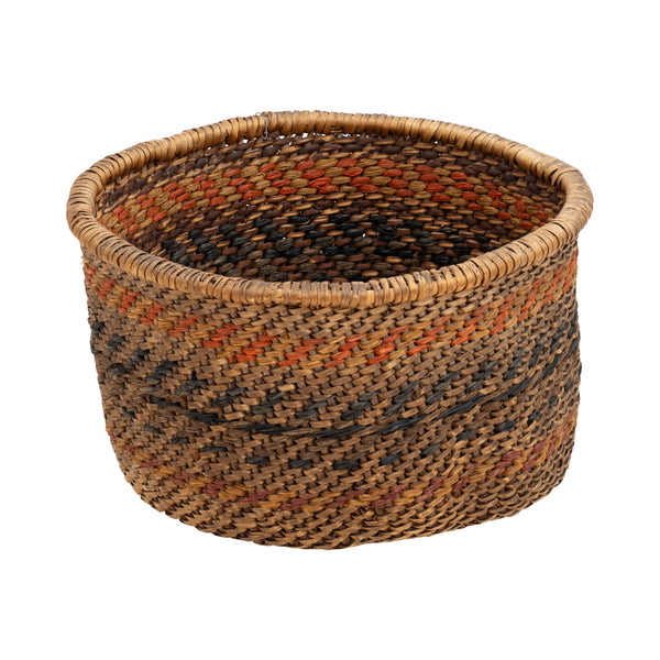 Havasupai Basketry Bowl, Native, Basketry, Vertical
