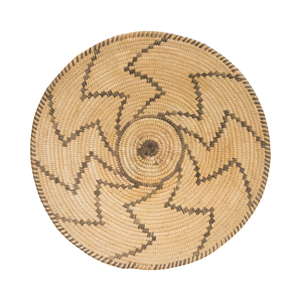 Pima Basketry Plate, Native, Basketry, Plate