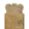 Wells Fargo Company Brass Door Push