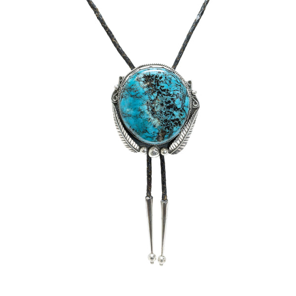 Navajo Turquoise Bolo, Jewelry, Bolo Necktie, Native