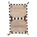 Navajo Pictorial Double Saddle, Native, Weaving, Double Saddle Blanket