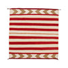 Navajo Crystal Single Saddle, Native, Weaving, Single Saddle Blanket