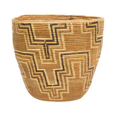 Cowlitz/Klickitat Basket, Native, Basketry, Vertical