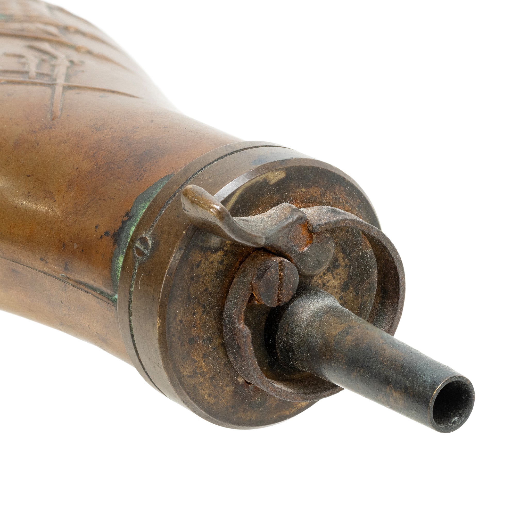 Vintage Colt's Navy Pattern Powder Flask