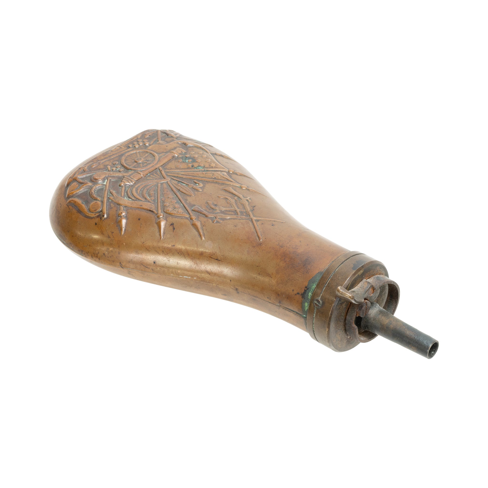Vintage Colt's Navy Pattern Powder Flask