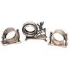 Three Victorian Silverplate Figural Napkin Rings, Furnishings, Kitchen, Other