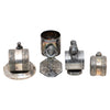 Four Figural Victorian Silverplate Napkin Rings