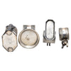 Four Figural Victorian Silverplate Napkin Rings