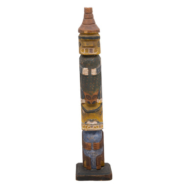 Hudson Bay Totem, Native, Carving, Totem Pole