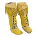 Kiowa Child's Hightop Moccasins, Native, Garment, Moccasins