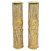Pair Trench Art Vases, Furnishings, Decor, Trench Art
