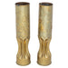 Pair Trench Art Vases, Furnishings, Decor, Trench Art