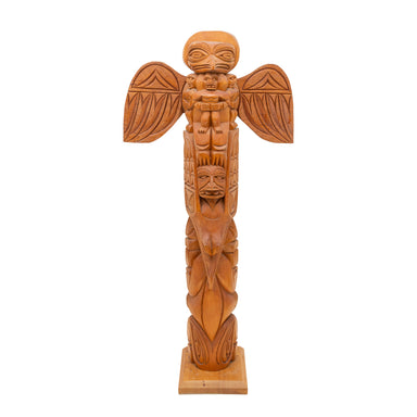 Northwest Totem, Native, Carving, Totem Pole
