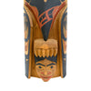 Tsimshian Raven and Salmon Woman Totem by David Boxley