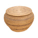 Lidded Washoe Basket, Native, Basketry, Vertical