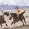 Bison Hunt by Charles Damrow