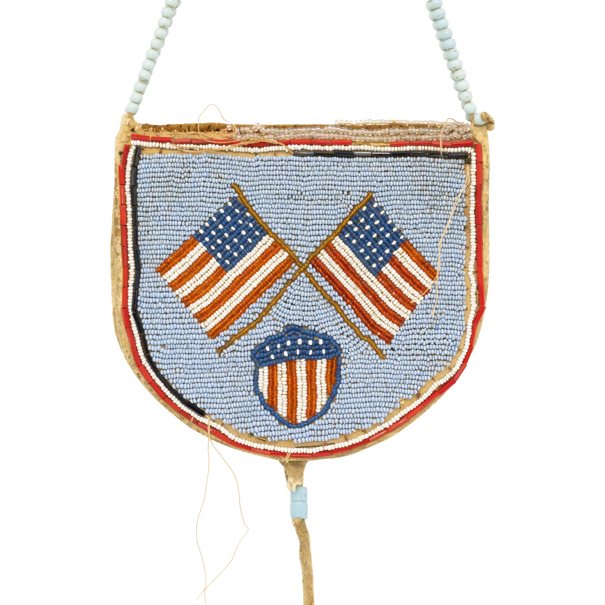 Nez Perce Patriotic Belt Pouch