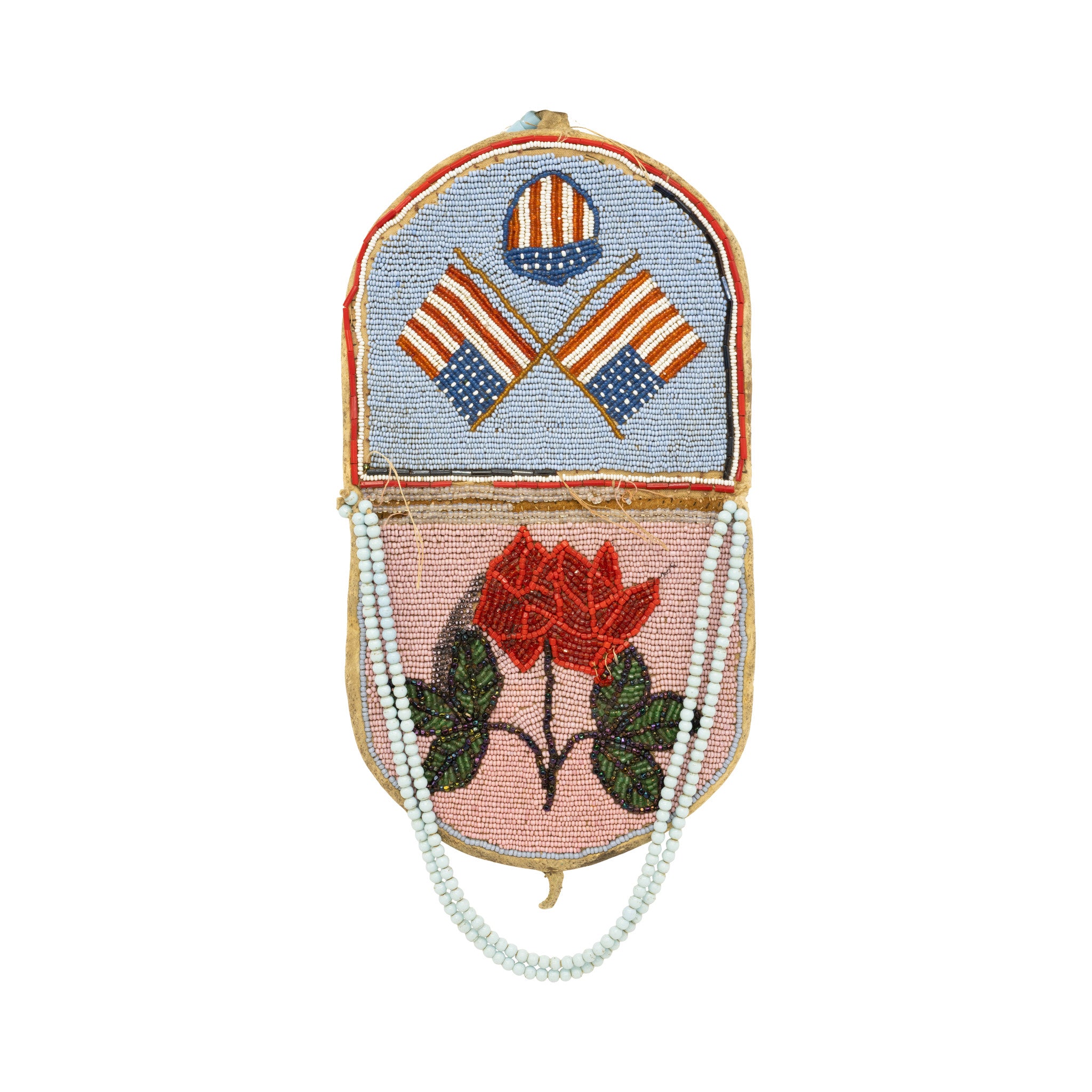 Nez Perce Patriotic Belt Pouch