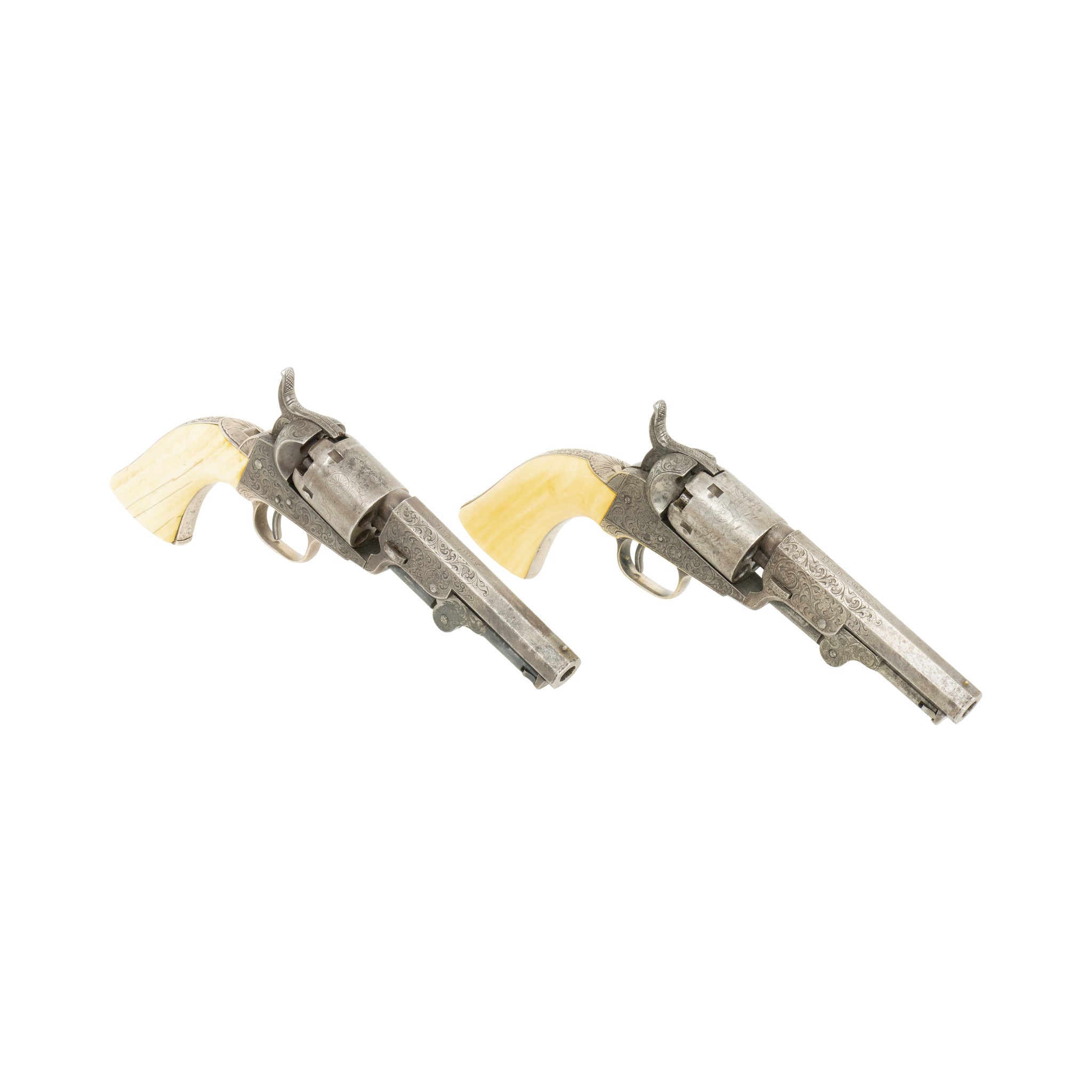 Pair Colt 1849 Pocket Percussion Revolvers