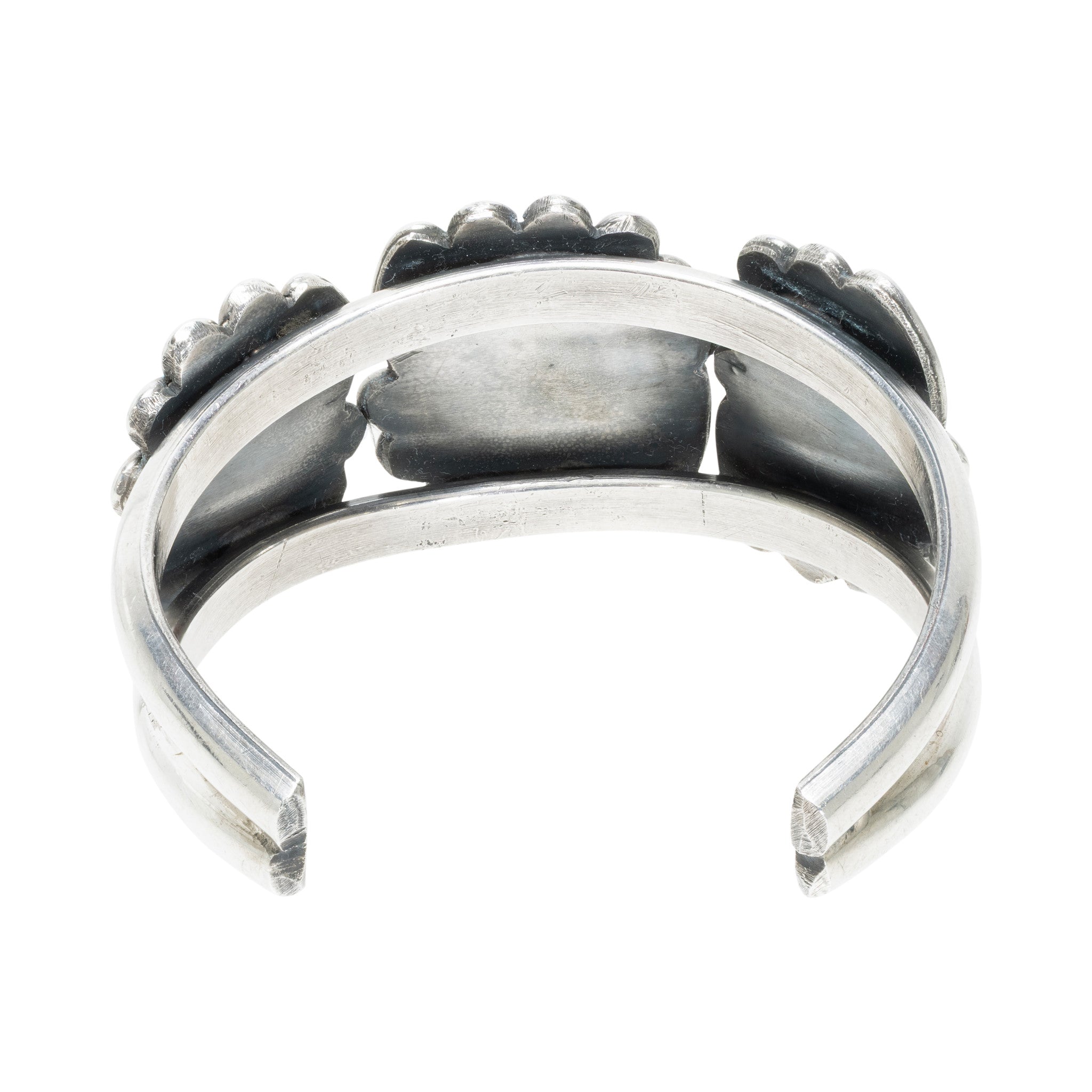 Turquoise and Silver Cuff Bracelet