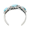 Turquoise and Silver Cuff Bracelet