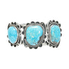 Turquoise and Silver Cuff Bracelet