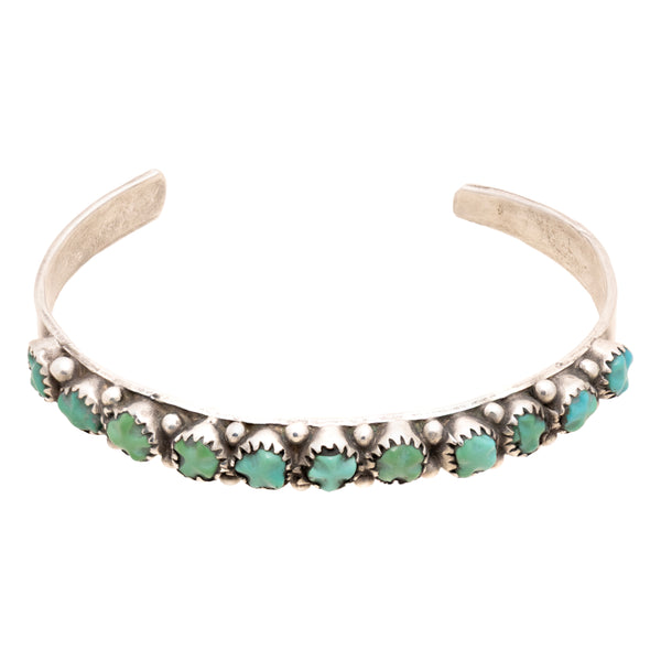 Zuni Turquoise Cuff Bracelet, Jewelry, Belt, Native