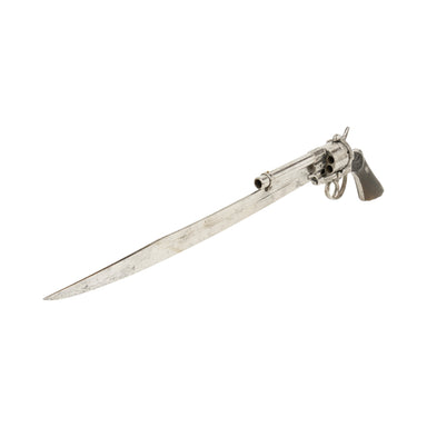European Double Action Pinfire Sword Revolver, Firearms, Handgun, Revolver