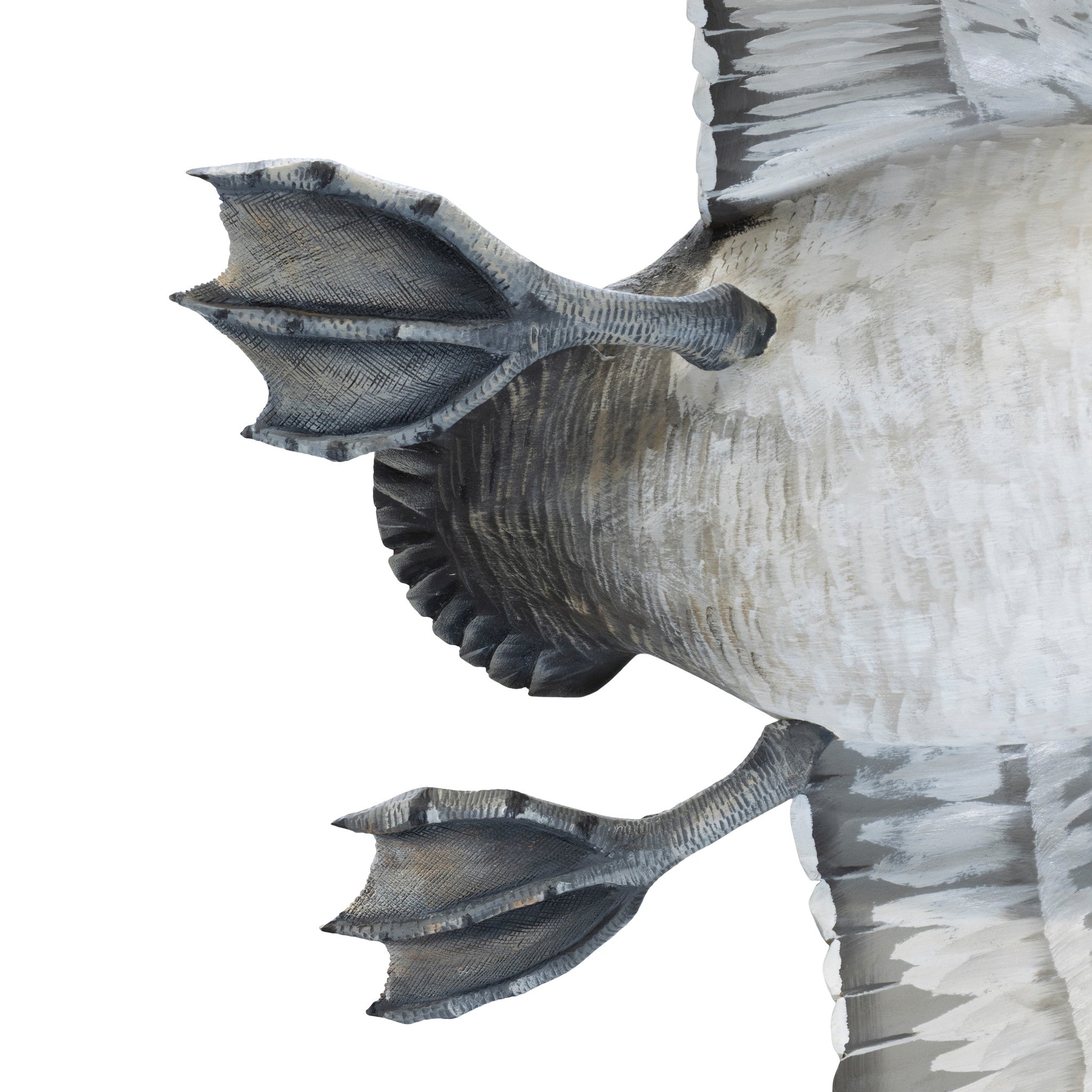 Pair Flying Canvasback Decoys by Borrett