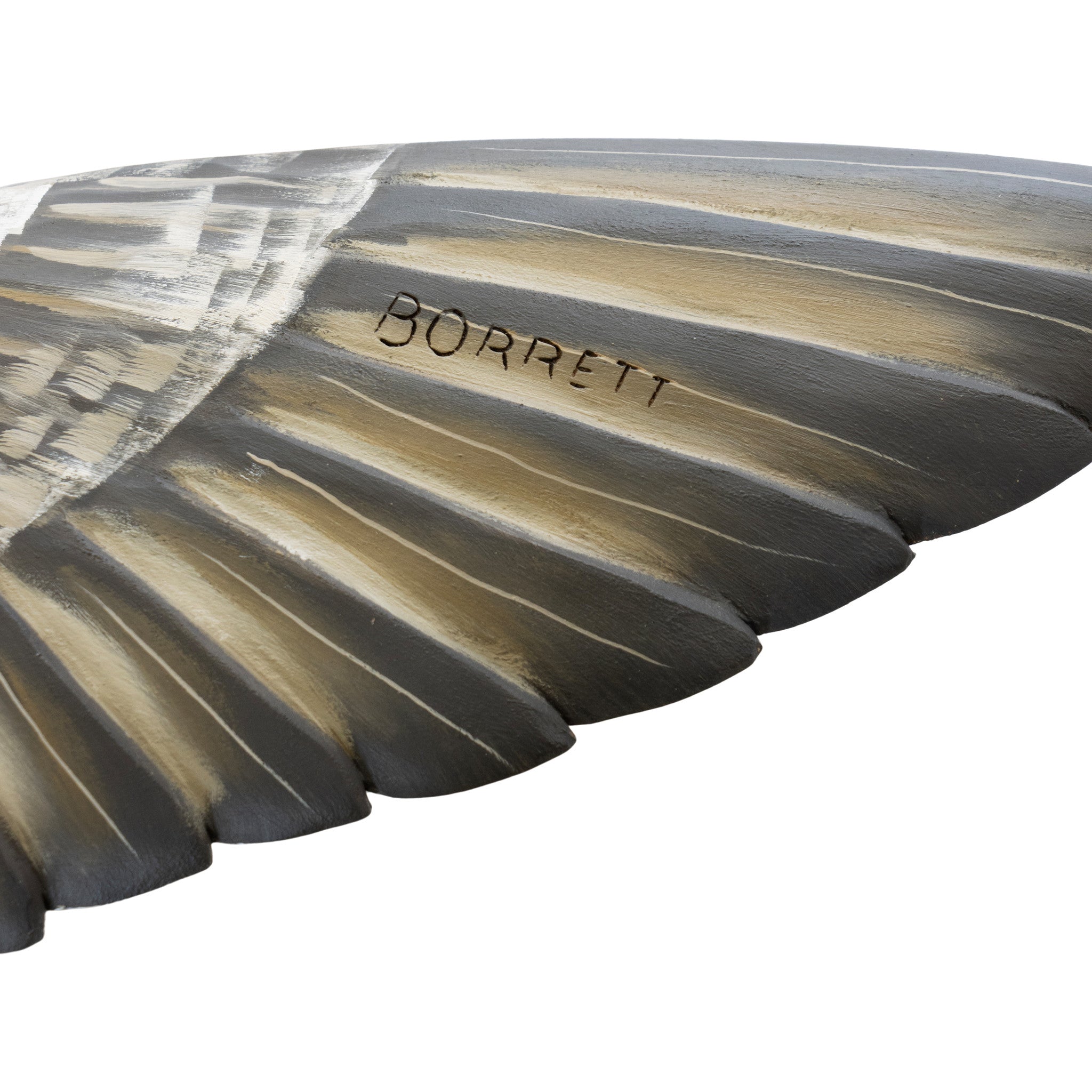 Pair Flying Canvasback Decoys by Borrett