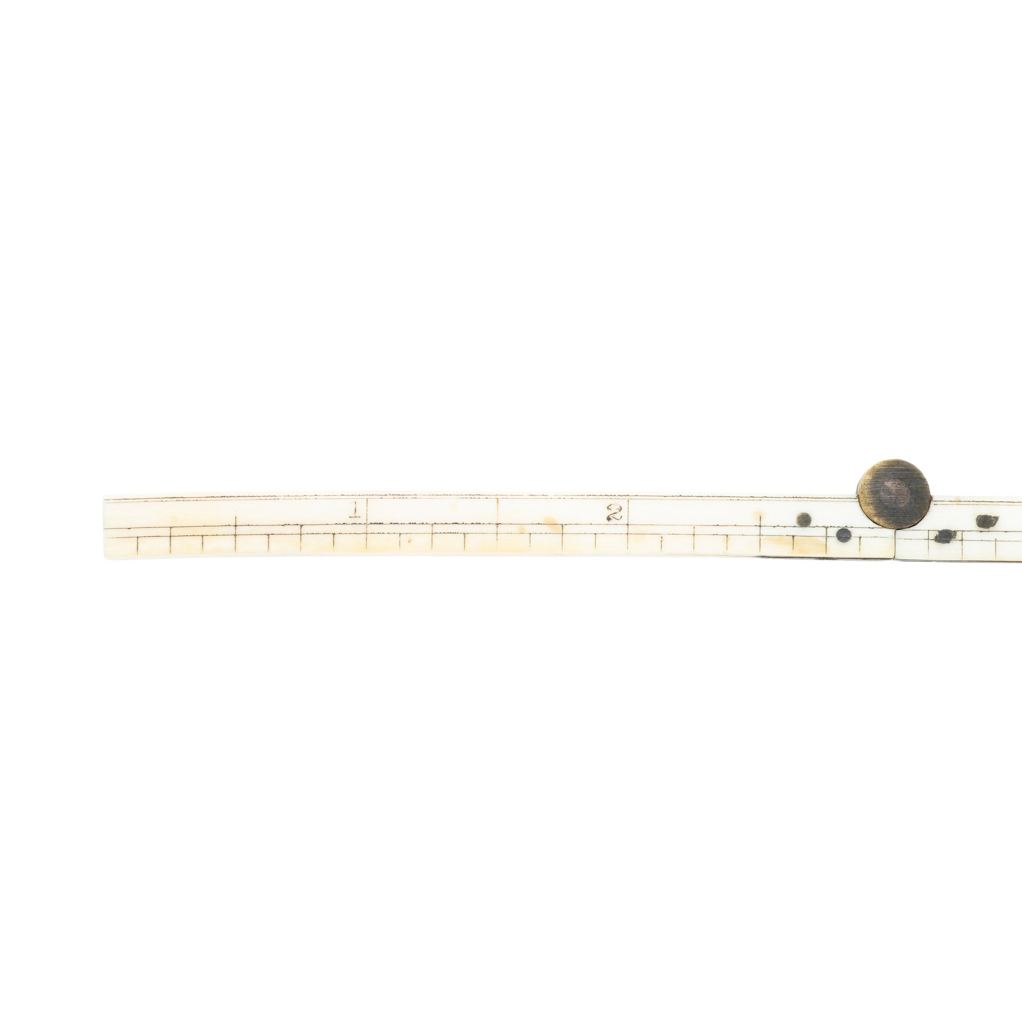 Ivory 6" Pocket Ruler