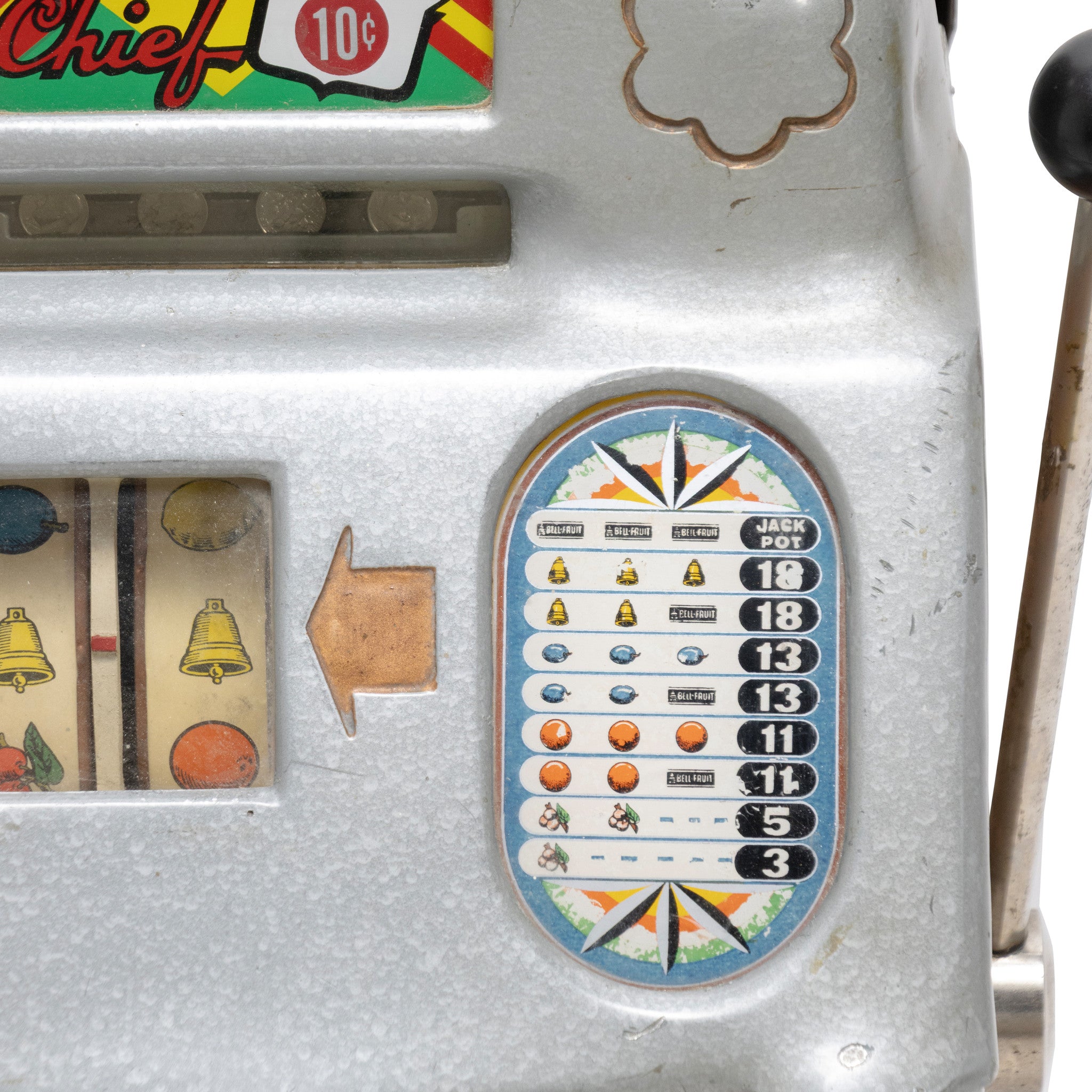 Jennings Standard Chief 10 Cent Slot Machine