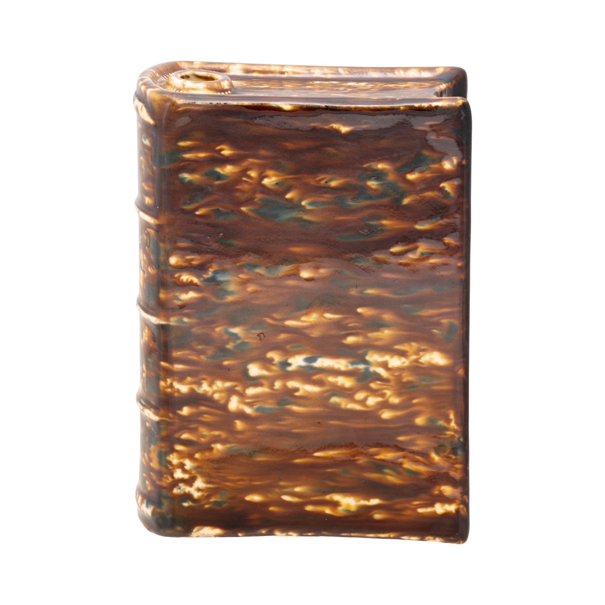 Bennington Pottery Flint Book Flask
