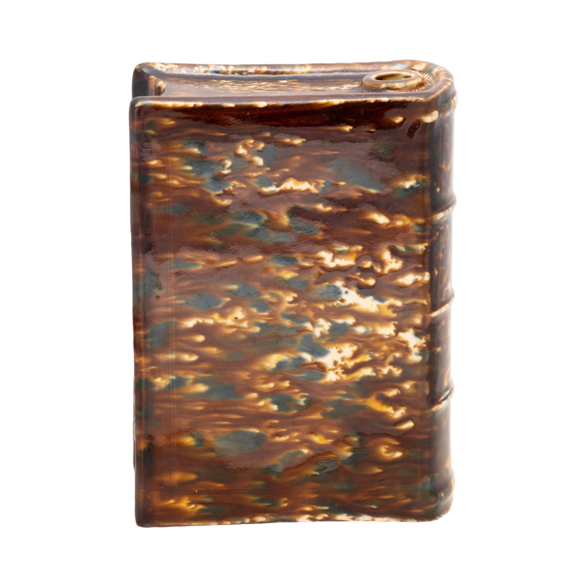 Bennington Pottery Flint Book Flask