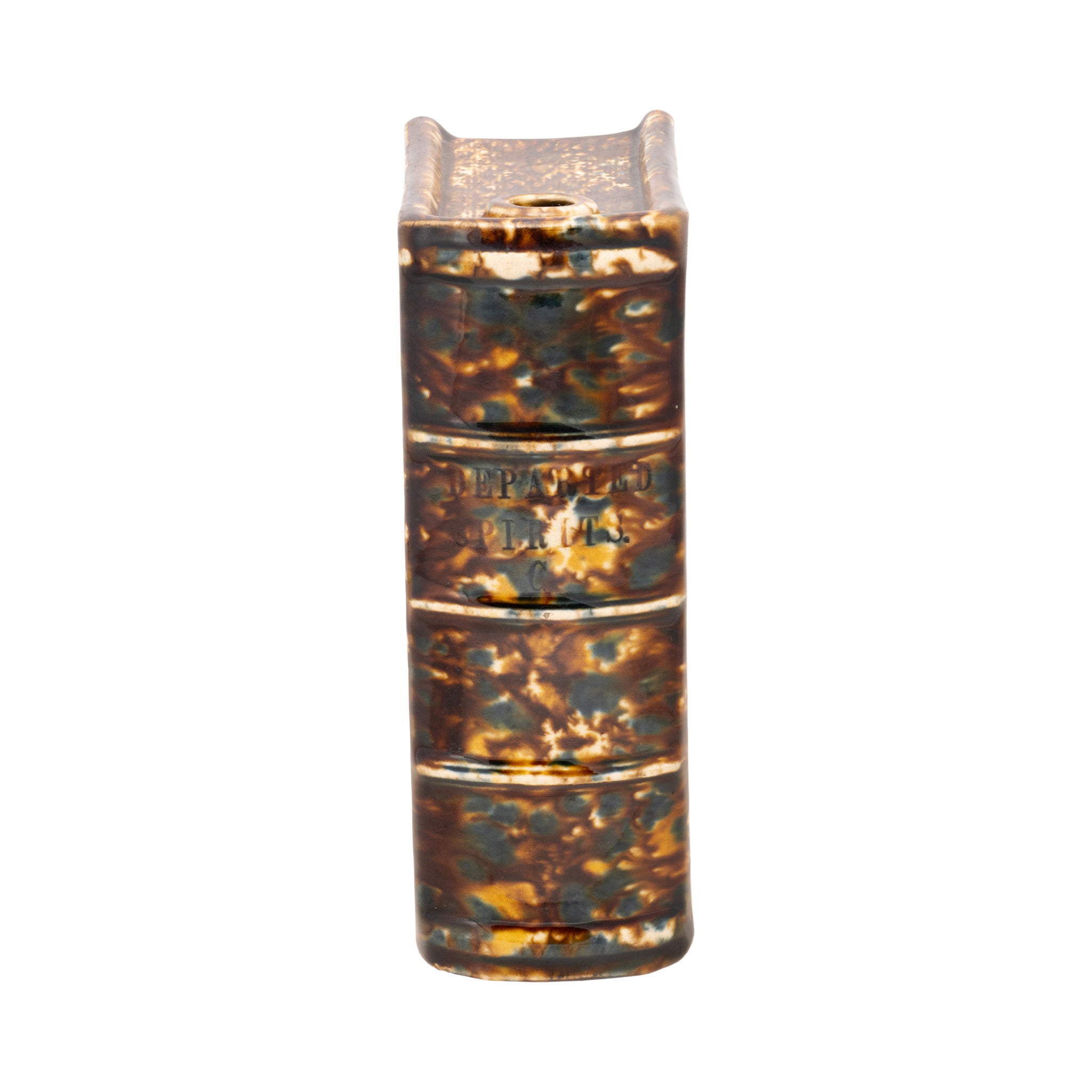 Bennington Pottery Flint Book Flask